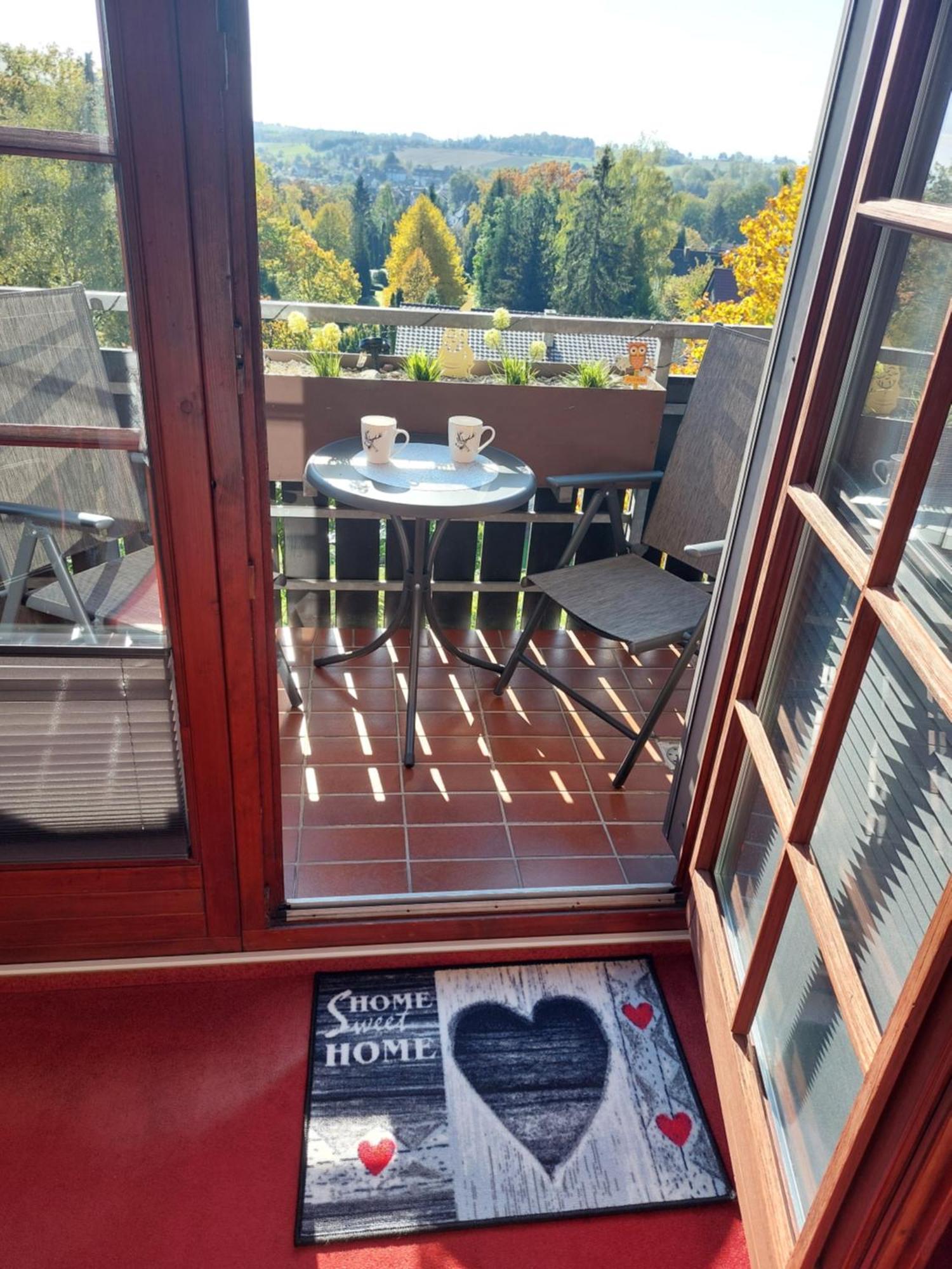 Ferienwohnung Gipfelglueck Mit Fernblick Und Strandkorb Bad Sachsa Extérieur photo