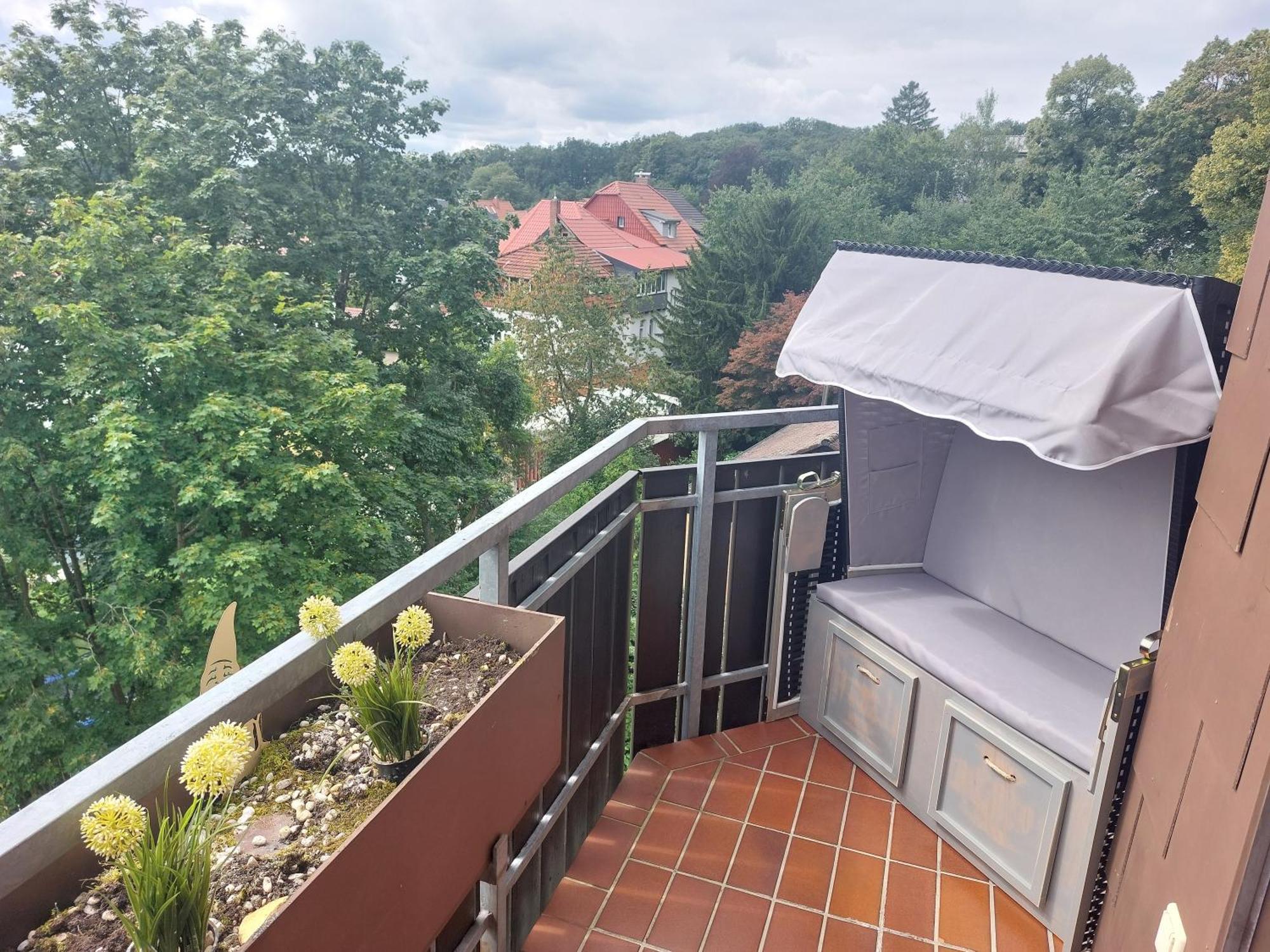 Ferienwohnung Gipfelglueck Mit Fernblick Und Strandkorb Bad Sachsa Extérieur photo